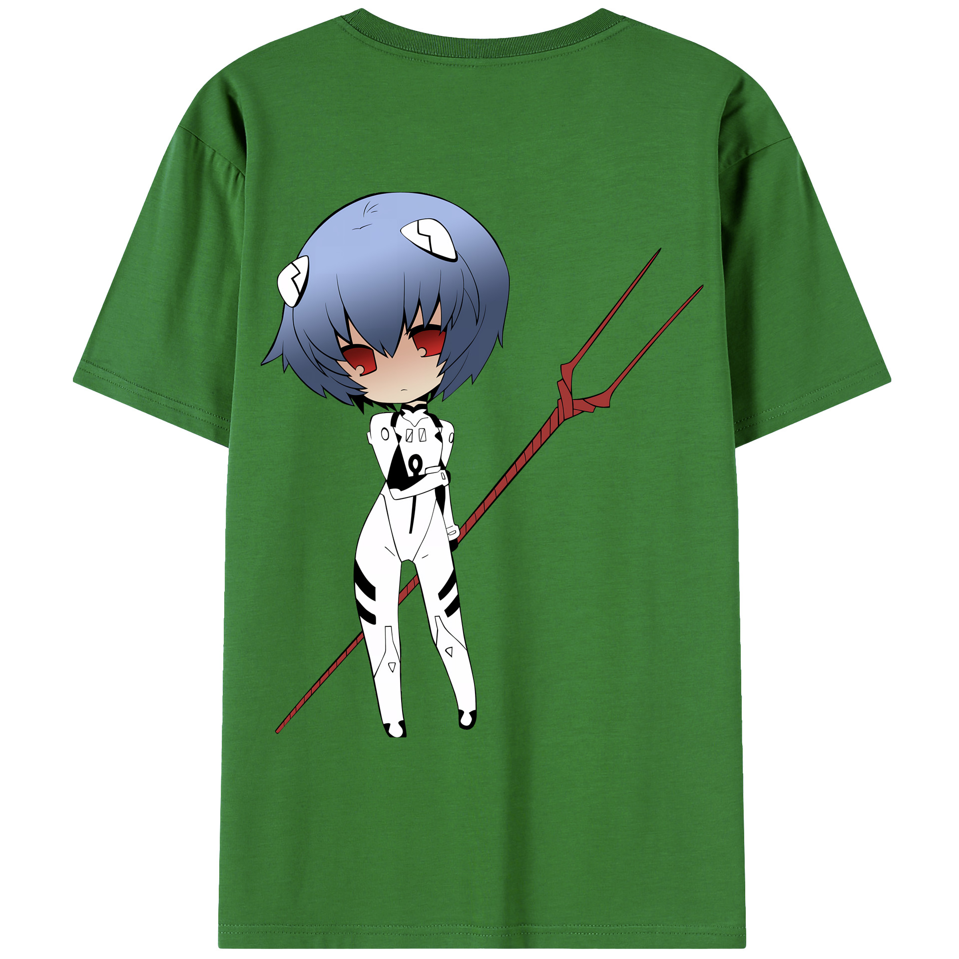 （画像用） EVA 新世紀エヴァンゲリオン レディース半袖Tシャツ(バックプリント)